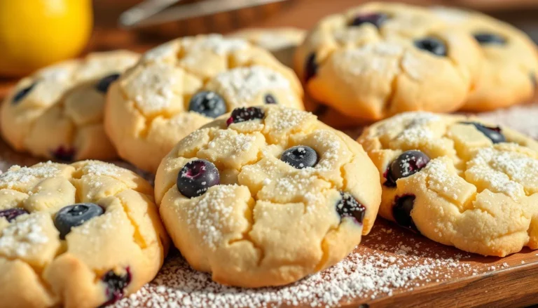 lemon blueberry cookies