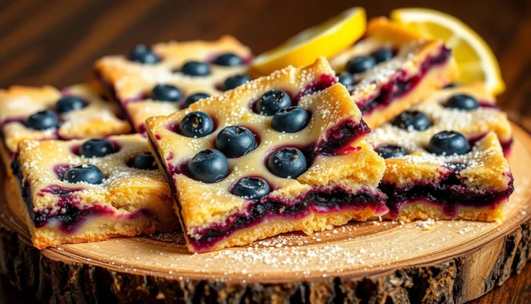 blueberry lemon bars